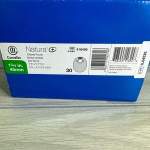Convatec Natura closed pouch colostomy bags 29 new bags 1 3/4 x 45mm 416406